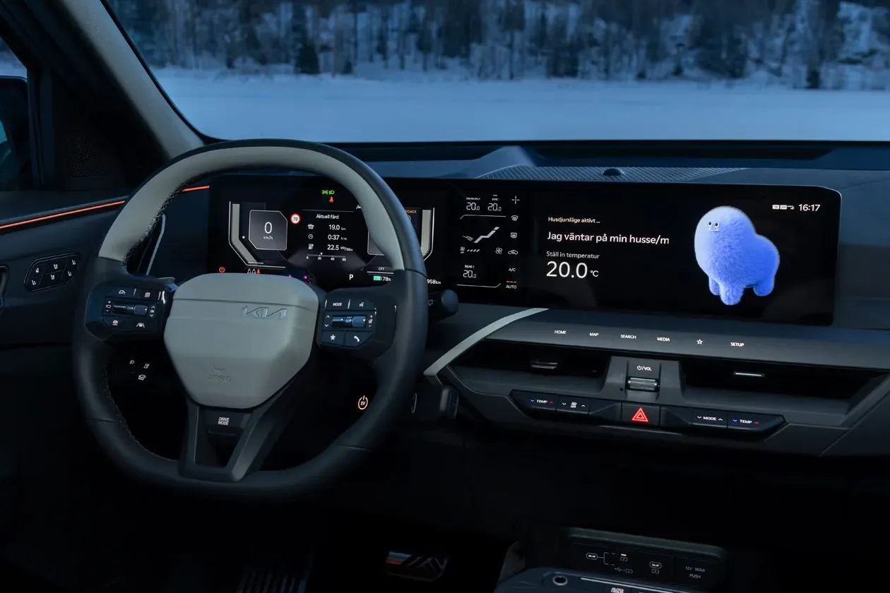 Husdjursläge i Kia EV5